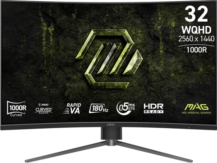 MSI MAG 325CQPF Moniteur gaming incurvé 31,5" WQHD 180 Hz