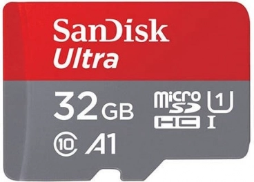 Carte mémoire SANDISK Ultra microSDXC 32 Go, 120 Mo/s, A1, UHS‑I, classe 10