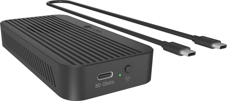 ICY BOX boîtier externe pour SSD M.2 NVMe Thunderbolt 5 80 Gb/s