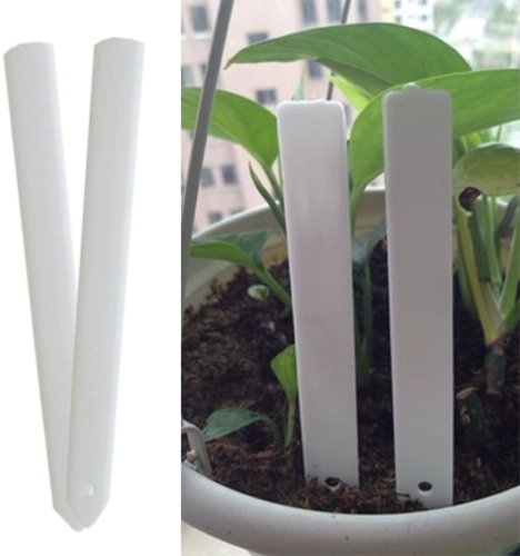 Lot de 20 étiquettes plastiques pour plantes 13 × 1,6 cm