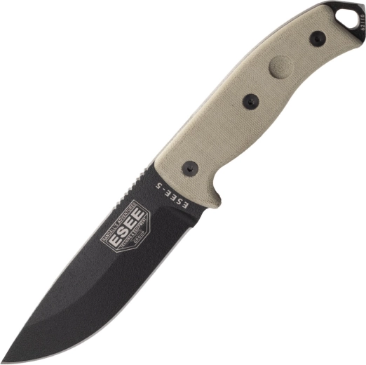 Couteau de survie ESEE Model 5 avec étui Kydex