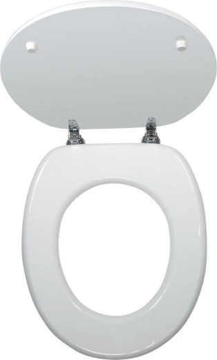 Abattant WC en MDF, couleur blanche