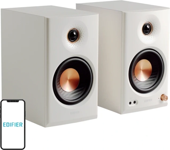 Edifier MR 4.5 enceintes de studio actives blanches