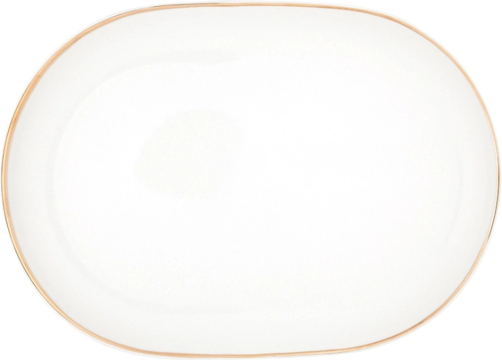 Plat de service Mariapaula moderna gold 28 cm
