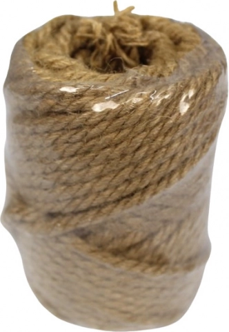 Ficelle de jute 23 m 200 g brun naturel