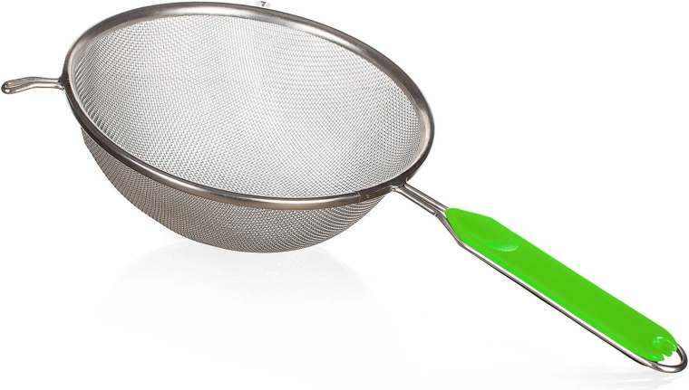 Passoire CULINARIA 19,5 cm verte en métal étamé