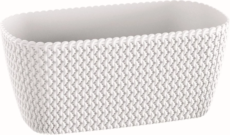 Jardinière Splofy Case 39,7 cm blanche