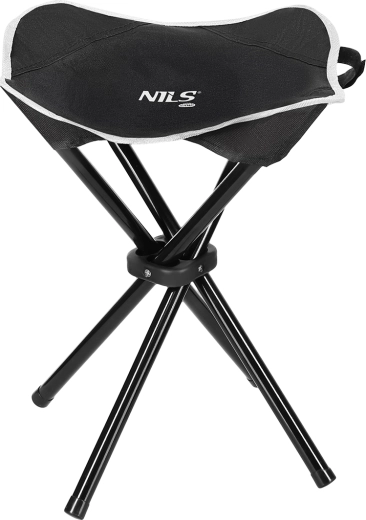 Tabouret pliant Nils Camp noir