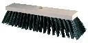 Balai de voirie 40 × 7 cm sans manche, corps en bois, fibres PET 9 cm