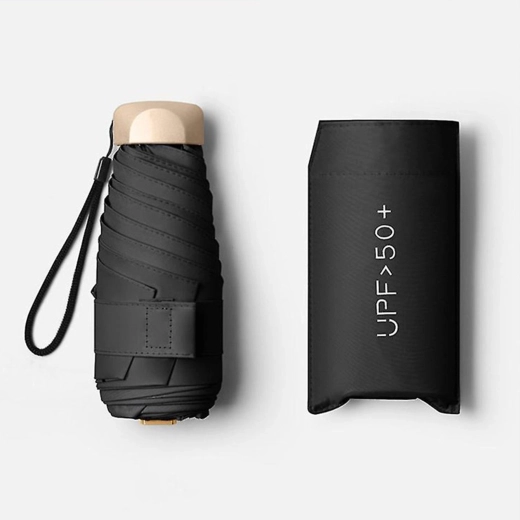 Mini parapluie pliant Rih-mini noir