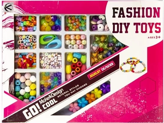 Kit de perles pour fabriquer des bijoux - 1 pièce