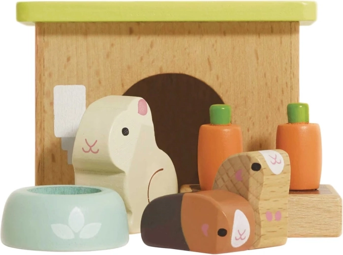 Petits animaux en bois pour maison de poupées Le Toy Van