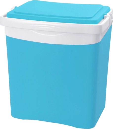 Glacière touristique 24 l KAMAI TROPIC, turquoise avec poignée blanche