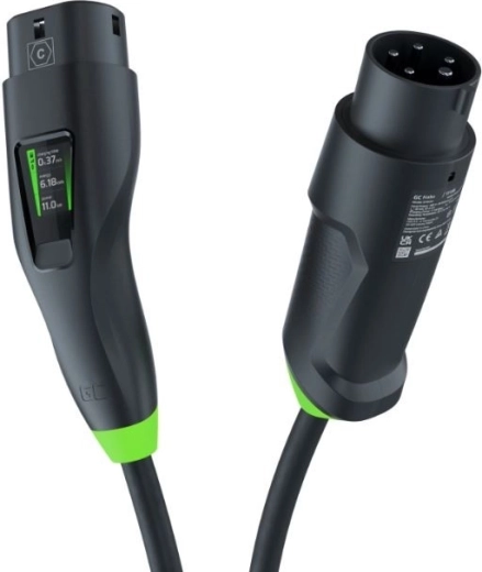 Chargeur mobile Habu pour véhicules électriques 11 kW (Type 2, CEE), câble 7 m