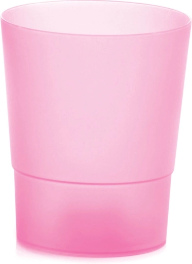 Cache-pot pour orchidées COUBI ORCHID 12,5 cm – rose transparent