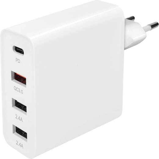 Adaptateur secteur Solight 48 W (3× USB-A + 1× USB-C) avec QC 3.0 et Power Delivery