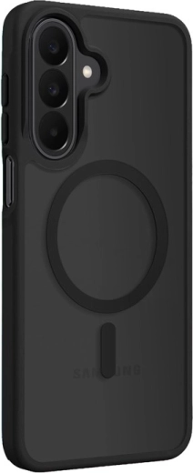 Coque de protection Crong Hybrid matte magnétique MagSafe pour Samsung Galaxy A27 5G noir
