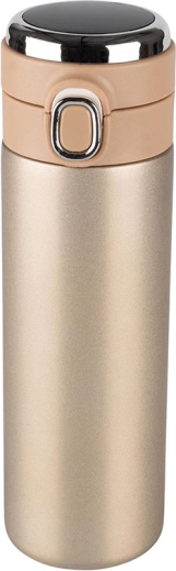 Mug isotherme 420 ml avec écran LED doré