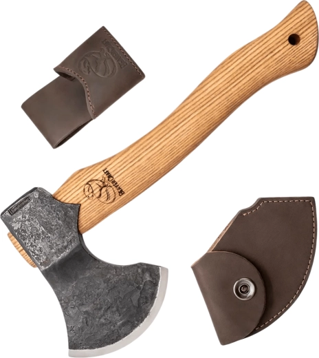 BeaverCraft AX3 hache bushcraft pour fendre et travaux de charpenterie