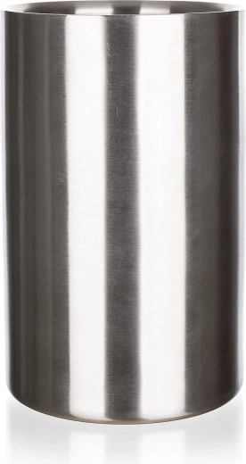 Seau à refroidir le vin AZORA en acier inoxydable 12 × 18 cm