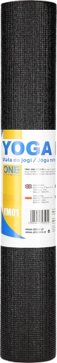Tapis de yoga ONE FITNESS YM01 noir