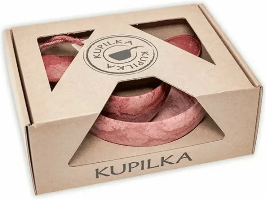 Kupilka Junior set pour les sorties rouge (bol, gobelet, spork)