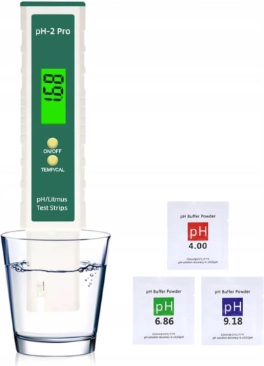 Testeur de pH de l’eau RENEW FORCE PH-2 Pro avec ATC et kit d’étalonnage