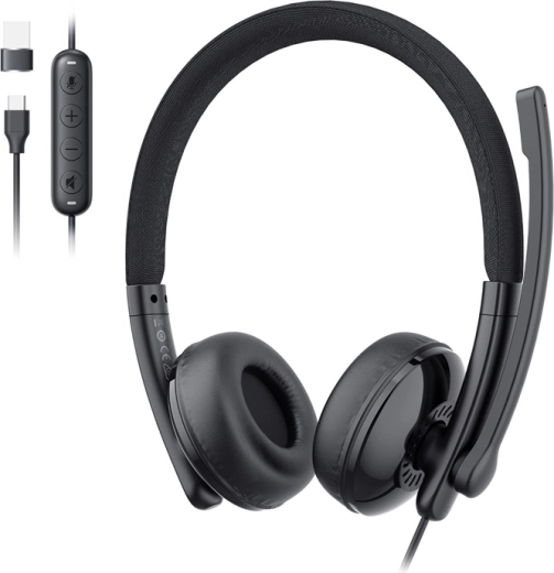 Casque filaire avec microphone EMEET GeniusCall HS50 USB-A/USB-C