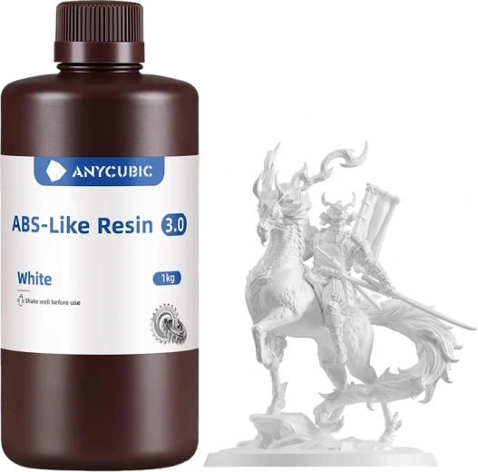 Résine Anycubic ABS-Like 3.0 blanche 1 kg