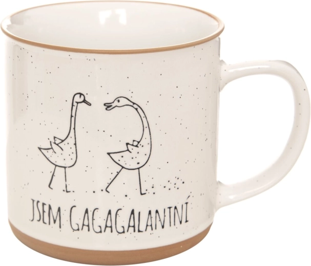 Mug en céramique Statek – oie 0,53 l