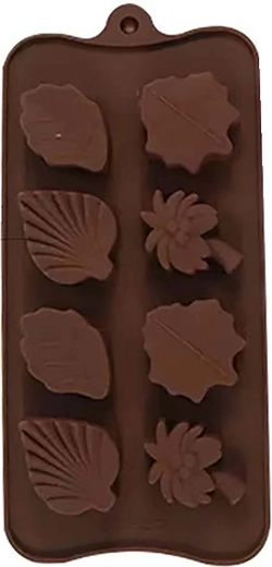 Moule en silicone feuilles orange 21 × 10,5 × 1,5 cm