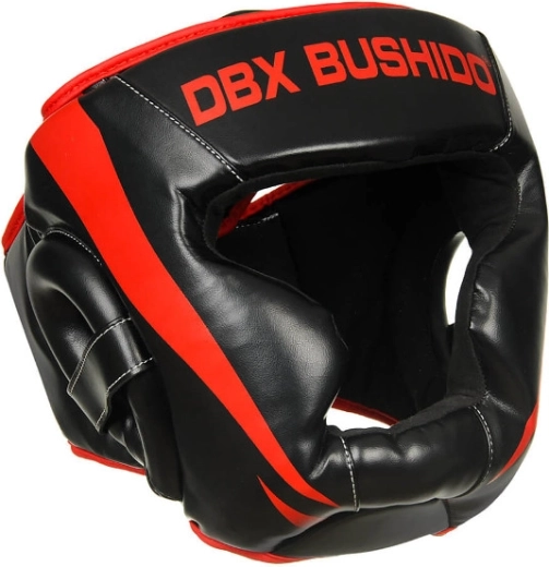 Casque de boxe DBX BUSHIDO ARH-2190R noir-rouge
