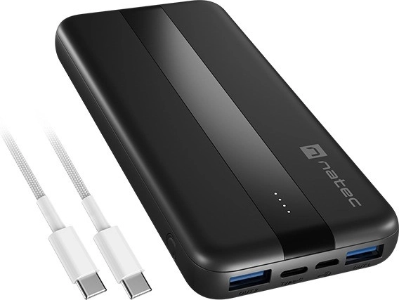 Batterie externe Natec Trevi Slim Q v2 10 000 mAh 20 W
