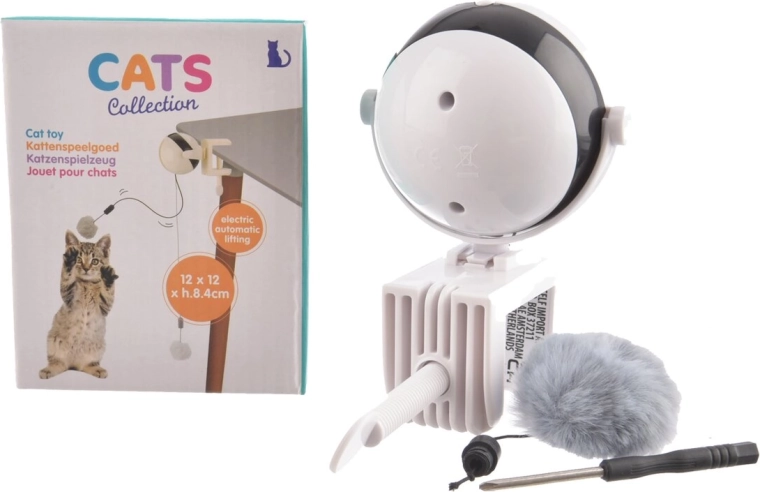 Balle électrique interactive pour chats