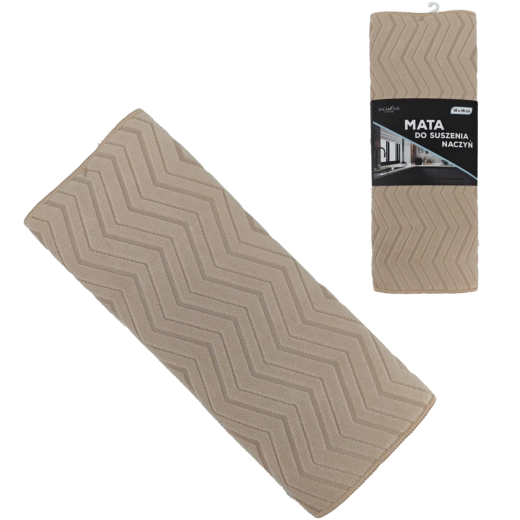 Tapis de séchage pour vaisselle 38 × 48 cm en microfibre