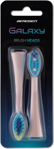 Têtes de rechange pour brosse à dents sonique BERDSEN Galaxy, 2 pcs