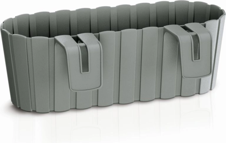 Jardinière suspendue BOARDEE HOOK pierre grise 4,9 l