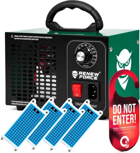 Générateur d’ozone Renew Force 60 000 mg/h avec minuteur 120 min