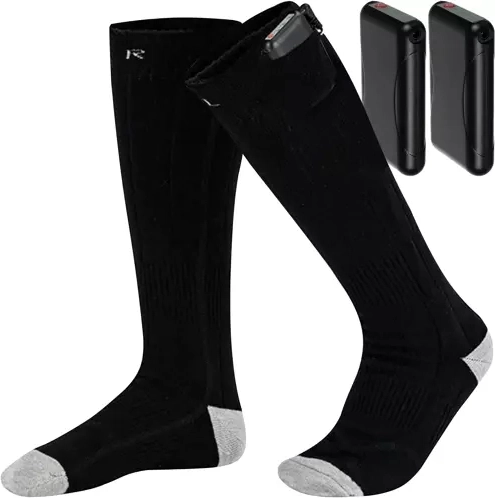 Chaussettes chauffantes électriquement