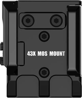Rail de montage coulissant OLIGHT 43X MOS pour lampes sur GLOCK 43X MOS et 48 MOS