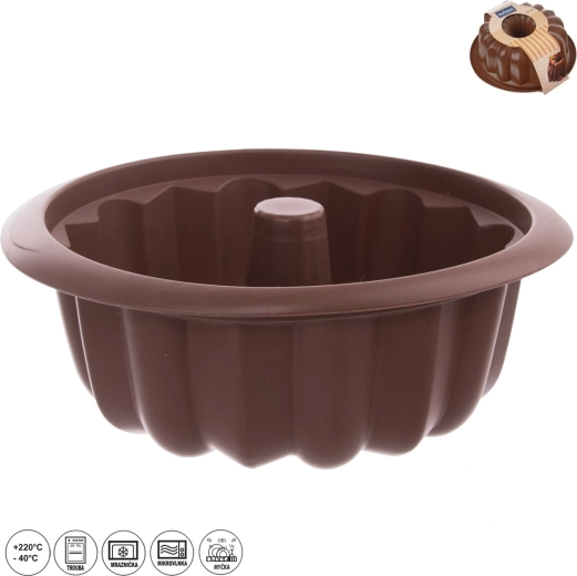 Moule en silicone pour kouglof Sillinie 26 cm
