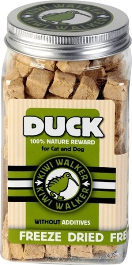 Kiwi Walker friandises lyophilisées au canard pour chiens 80 g