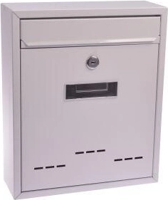 Boîte aux lettres RADIM M blanche 260 × 310 × 90 mm