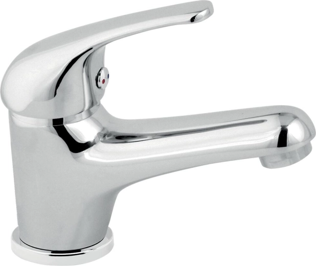 Robinet de lavabo sur pied TITANIA IRIS chrome sans bonde