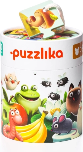 Puzzle éducatifs pour enfants Mon repas – que mangent les animaux (20 pièces)
