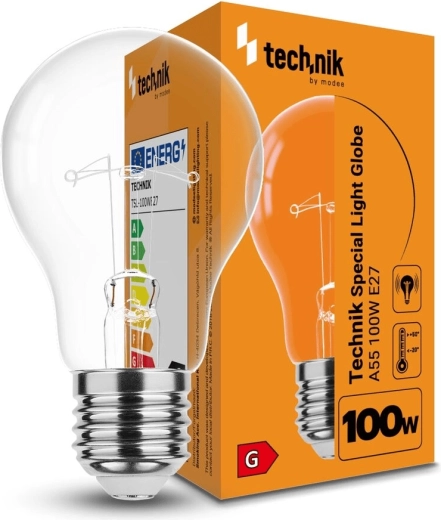 Ampoule spéciale A55 100 W E27 blanc chaud