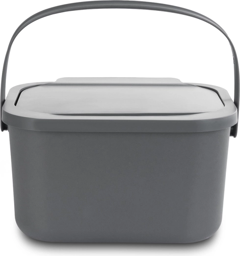 Poubelle grise pour biodéchets 4,5 l