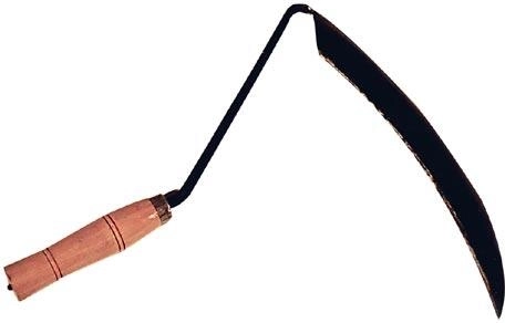Faux-serpette 270 mm – outil manuel pour couper l’herbe