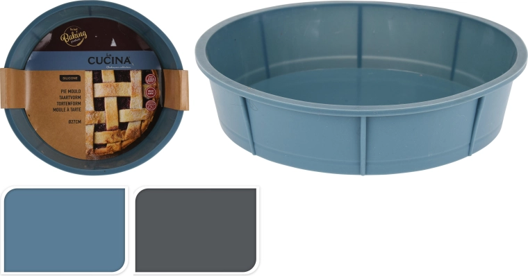 Moule à gâteau rond en silicone 27 cm