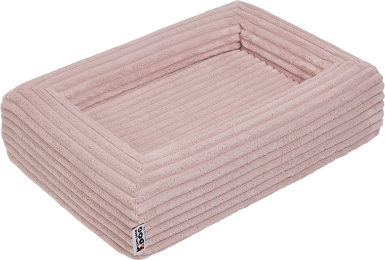 Panier orthopédique Explorer Dog Cloud M 100 × 70 cm rose poudré